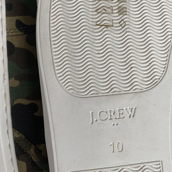 J.Crew camo Explorer camo canvas slip-on sneakers - Picture 9 of 9